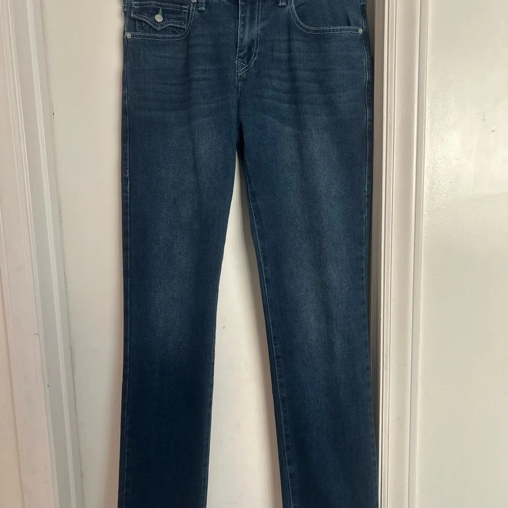 True Religion Dark Blue Men's Straight Jeans‎ 30/34